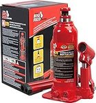 BIG RED TAM90403B Torin Hydraulic Welded Bottle Jack, 4 Ton (8,000 lb) Capacity, Red