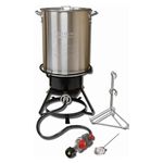 King Kooker 1229 29 Qt Aluminum Turkey Frying Cooker Package