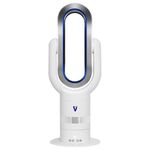 VORTEX AIR Pro Bladeless Space Heater and Cooler in Apollo - Remote Control Oscillating Tower Fan with Timer and Adjustable 10 Speed Settings - 1.650W