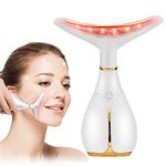 Ms.W Face Massager Electric, Skin Tightening Anti Wrinkles Machine, Face Sculptor Women Gifts, Face Lift Beauty Toning Devices, 45℃±5℃ Heat Anti Aging Wrinkle Facial Machine, 3 Modes, USB Rechargeable