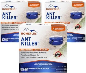 Homeplus™ Ant Killer AB, Metal Ant Bait, Ants Killer for House, Ant Traps Indoor & Outdoor, 12 Pack