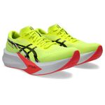 ASICS Mens Magic Speed 4 Safety Yellow/Black Running Shoes - 10 UK (1011B875.750)