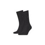 Calvin Klein 2-Pack Premium Combed Cotton Socks, Black 8.5-11 Black