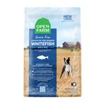 Open Farm Catch-of-The-Season Whitefish Grain-Free Dry Dog Food, Sustainably Caught Fish Recipe with Non-GMO Superfoods and No Artificial Flavors or Preservatives, 4 lbs