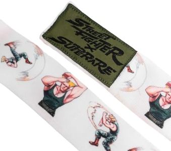 Superare x Street Fighter Hand Wraps for Boxing Gloves - Ryu, Akuma, Sagat, Chun-Li, Vega, Blanka - Premium Boxing Hand Wraps for Street Fighter Fans - Guile
