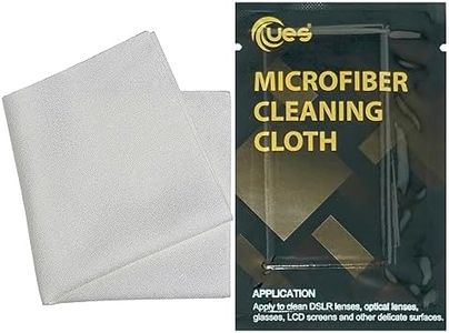 UES Lint Free Microfiber Cleaning Cloth for Lens, Eye Glasses, LED (8 Packs - 15cm x 15cm)