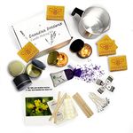 Candle Making Kit With 100% Canadian Natural Beeswax from Canadian Farms, Craft Supplies to Make Beeswax Candles, Candle Making Craft Kit, Suitable for Adults or Kids, Ideal DIY Kit