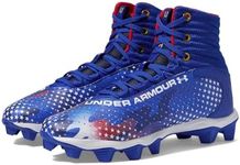 Under Armour Boy's Highlight RM 2.0 USA (Toddler/Little Kid/Big Kid) Royal/Royal/Metallic Gold 4.5 Big Kid M