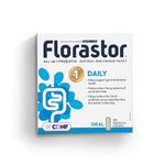 Florastor - Saccharomyces Boulardii CNCM I-745 - Daily All in One Probiotic - Gut Health & Digestive Support - Supports Immune System - The #1 Probiotic in class Worldwide - For Adults & Family 20 caps