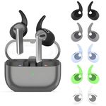 umvowuxa Ear Hooks Covers for Samsung Galaxy Buds 3, 5 Pairs Sport Ear Tips Covers Silicone Anti-Slip Wingtip Galaxy Buds 3 Earbuds Accessories [Not Fit in The Charging Case] (5 Color Mix)
