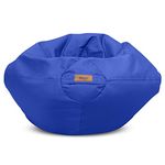 Dojo Classic Kids Bean Bag Chair (Filled) - Tough, Stain Reistant, Waterproof and Ultra Comfortable - Sapphire