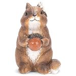 Grasslands Road Chipmunk Figurines - Garden Figurines - Home Garden Décor Figurines, Resin, 4 3/4 by 3 1/2 by 4 Inches