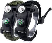 MansWill 2 x Adjustable Survival Br