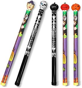 Novelty Place Halloween Themed 16" Groan Tube Noise Makers 5 Pack - Funny Party Noisemaker for Kids and Adults