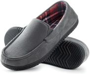 RockDove Men's Alexander Flannel Lined Loafer, Size 11 US Men, Charcoal