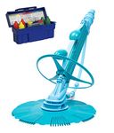 Automatic Pool Cleaner Vacuum-Generic Kreepy Krauly with 5 Way Pool Testing Kit