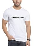 MyTees |Funny Graphic Printed Trending Quotes Tshirt for Men |CEO |100% Cotton Biowash T-Shirt 180GSM for Man White