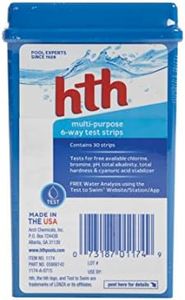 HTH 1174 Multi-Purpose 6-Way Test Strips