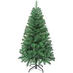 VEYLIN 4ft Christmas Tree 320 Tips Artificial Tree with Metal Stand