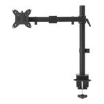 Amazon Basics Adjustable Single Computer Monitor Arm Mount, Holds Monitors up to 32 Inches (81.3 cm), Black