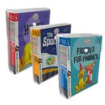 Biff Chip & Kipper Read with Oxford Phonics Stage 1,2,3 Collection 56 Books Set(Stage 1 First Step , Stage 2 Early Reader , Stage 3 Growing Reader)