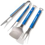 YouTheFan NFL Los Angeles Chargers Spirit Series 3-Piece BBQ Set, 22" x 9"