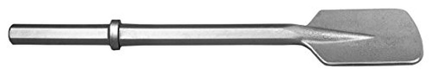 Champion Chisel, 1-1/8 by 6-Inch Hex Shank, Clay Spade - Designed for 60lb & 90lb Pneumatic Hammers