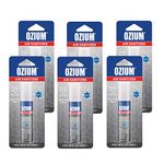 Ozium 0.8 oz. Air Sanitizer & Odor Eliminator for Homes, Cars, Offices and More, New Car Scent, Pack of 6