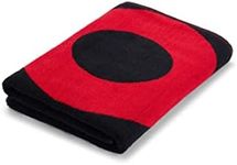 HUGO Men's TowelCorporateLogo Cotton Terry Bath Towel with Large Logo, Black 1, Einheitsgröße