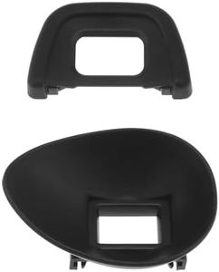 Create idea 2pcs Eyepiece Eyecup DK-23 Viewfinder Eye Cup Rubber Camera Protector Replacement Eyepiece Compatible with Nikon D750 D610 D600 D7200 D7100 D7000 D5100 D5000 Camera Black