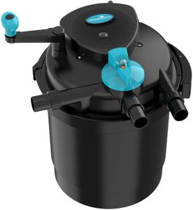 AllPondSolutions Pressurised Koi Pond Filter with UV Steriliser – For Outdoor Ponds Up to 5000L