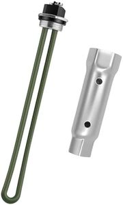 ATEEfaee Upgraded 520900 RV Water Heater Element with 1-1/2" & 1-1/16" Wrench Socket for Suburban SW Series, 120V 1440W Screw-in Heating Element Replacement 520789 232794
