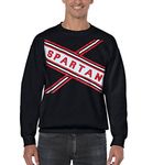 Saturday Night Live Spartan Cheerleader Costume Sweatshirt, Black, Large