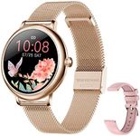 SKMEI Smart Watch for Women with Female Function, Smart Watch for Android Phones, Fitness Watches for Women, Waterproof Fitness Activity Tracker, Heart Rate Blood Pressure Sleep Monitor Call Reminder