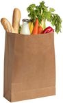 57 Lb Kraft Brown Paper Bags- Pack of 25ct