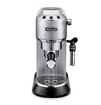 Delonghi Dedica DeLuxe EC685M Ultra Compact Manual Espresso Machine & Cappuccino Maker - Stainless Steel