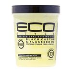 Eco Styler Black Castor and Flaxseed Oil Gel 32oz