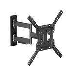 Philips Universal Multi-Position TV Wall Mount, Fits 23-65 Inch LCD/LED TVs, Adjustable Swivel & Tilt, VESA Compatible 75x75-400x400mm, Max 35kg, Easy Installation