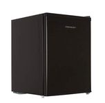 Cookology MFR67BK Small Table Top Mini Fridge 67 Litre Capacity, Reversible Door, Adjustable Temperature Control and Legs with Chiller Box - In Black