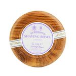 D R Harris Lavender Shaving Soap & Bowl Mahogany 100g