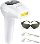 XSOUL at-Home IPL Hair Removal for Women and Men Permanent Hair Removal Device 999,999 Flashes Painless Hair Remover on Armpits Back Legs Arms Face Bikini Line, Corded