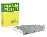 Mann-Filter CUK 2939 Cabin Filter With Activated Charcoal for select Audi/Volkswagen models