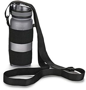 OYATON Universal Water Bottle Carrier Sling with Adjustable Shoulder Strap for Walking Short Hiking, Water Bottle Holder for 16oz - 40oz Wide Mouth Bottles (Exclude Water Bottle)