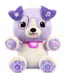 LeapFrog Pal Scout Smarty Paws | Soothing & Sensory Cuddly Toddler Toy with Lights & Music | Suitable for Ages 6 - 36 Months | Violet