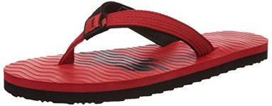 Sparx Mens Sfg-204 Red-Black Flip-Flops - 8 UK (Sf0204Grdbk0008)