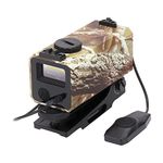 LaserWorks LE-032 Riflescope Mate rangefinder 700M Mini Tactical Outdoor Hunting Shooting Range Finder Archery Crossbow Sight Target Scope Camouflage