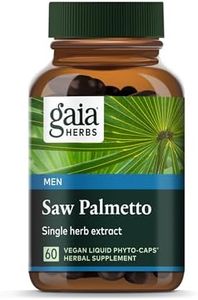 Gaia Herbs Saw Palmetto Liquid Phyto-Capsules, 60 Count (Pack of 1) - Packaging May Vary