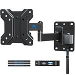 Mounting Dream Monitor/TV Wall Bracket Lockable for Camping, for Most 10-26 inch TVs with VESA 50x50, 75x75, 100x100 mm up to 15 kg, Caravan/Motorhome/RV TV Bracket MD2209-03