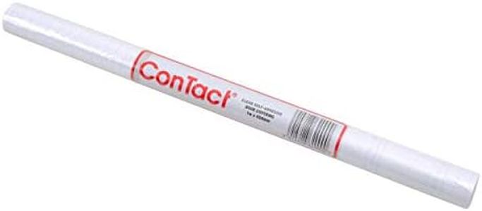 Contact Self-Adhesive Clear Book Covering Roll (1M x 450MM)