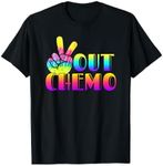 Peace-Out Chemo Last Day Of Chemo End Chemotherapy Cancer T-Shirt